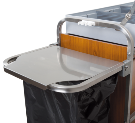 Folding Trash Bag Holder with Lid for Hotel Car